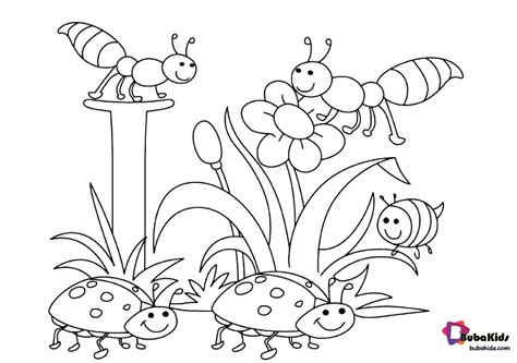 Free download simple and easy coloring page for preschool - BubaKids.com