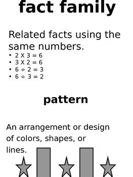 Image result for Word Patterns in Math