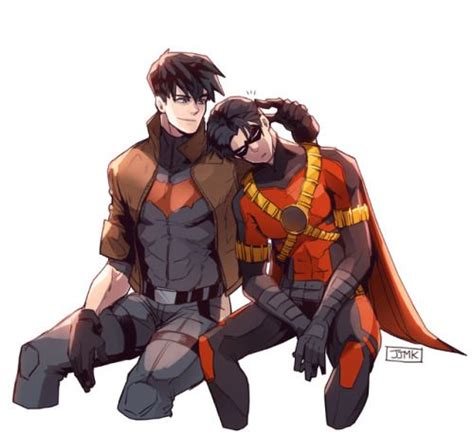 Jason Todd / Tim Drakefan art | Tim drake, Jason todd, Batman family