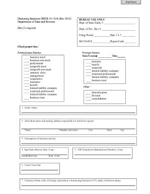 Form 134a - Fill and Sign Printable Template Online