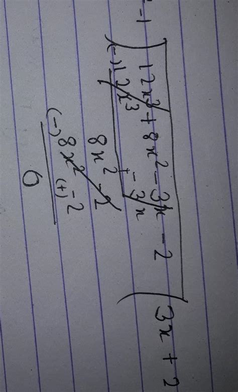 using long division method divide the following polynomials by a ...