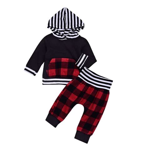Shop Online Boys Red Checkered Top and Pant Set at ₹746