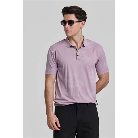 Buy Snitch Pink Stitchless Polo T-Shirt Online