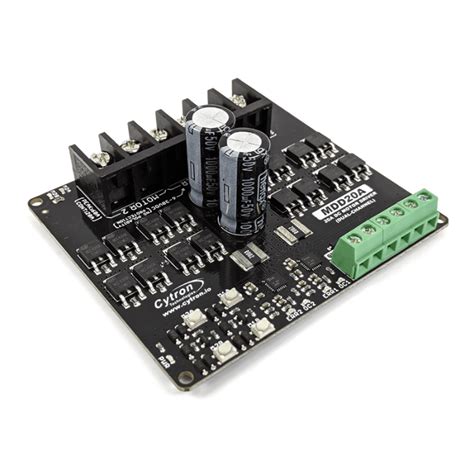 Cytron 20Amp 6V-30V Dual Channel DC Motor Driver – Robocraze