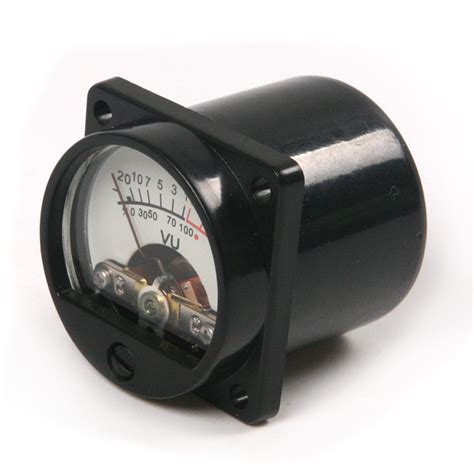 Buy Atoplee Clear Plastic Shell Audio Amp Panel VU Volume Unit Level ...