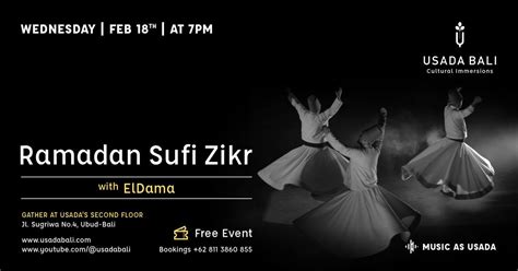 Ramadan Sufi Zikr Concert with ElDama, Jl. Sugriwa No.4, Br. Padang ...