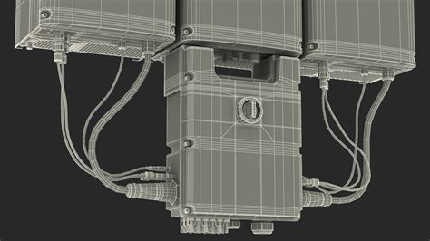 3D SolarEdge Three Phase Inverter with Secondary Units | 3D Molier ...