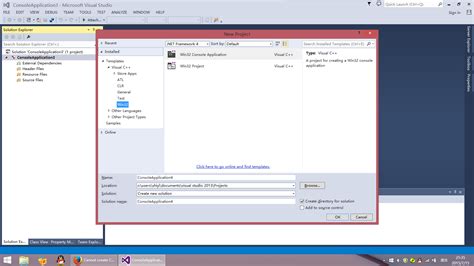 Image result for How to Create C Project in Visual Studio
