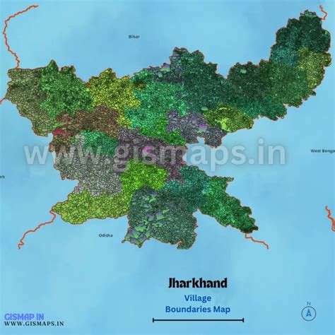 Jharkhand Village Maps