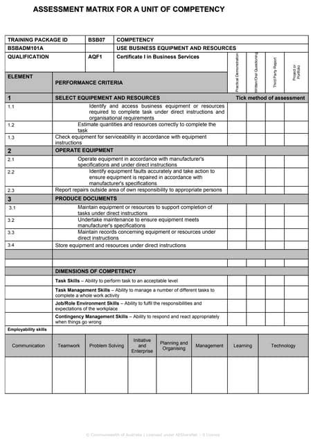 Image result for Assessment Matrix Template