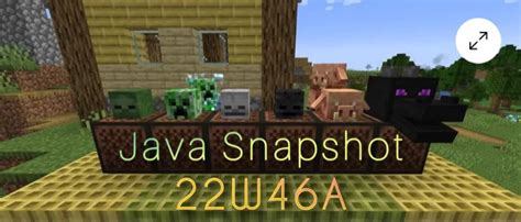 Image result for Java Edition Snapshot 29W600a