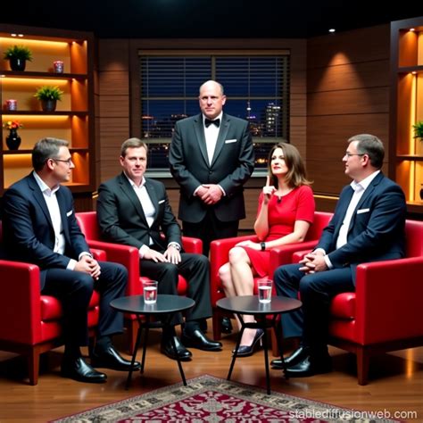 Alligator Business Pitch Show | Stable Diffusion Online