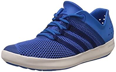 Adidas Men's Climacool Boat Pure Blue and White Mesh Running Shoes - 9 ...