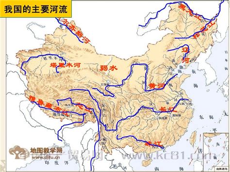 求图中中国主要河流的名称-.填出图中我国主要河流的名称及注入的海洋