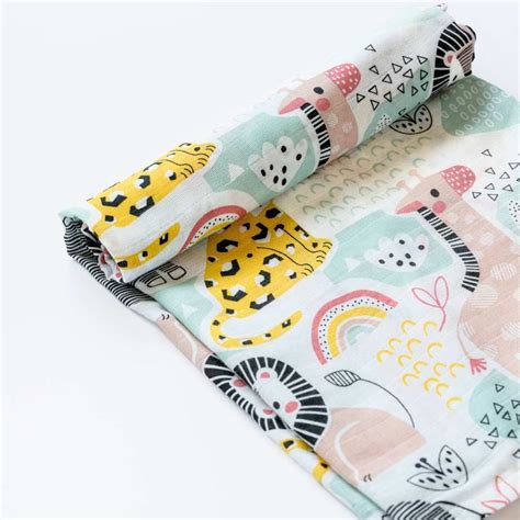 Baby Swaddle - 100% Organic Bamboo Muslin Swaddle For Newborn, Swaddle Wrap