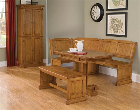 Corner Kitchen Dining Nook | Home Styles Corner Nook Dining Set ...