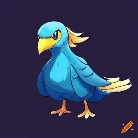 Image of a bird pokemon on Craiyon