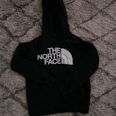 The North Face Women's Black Hoodie | Depop