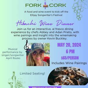 Buckley Vineyards Hibachi Wine Dinner, Buckley Vineyards, East Ellijay ...