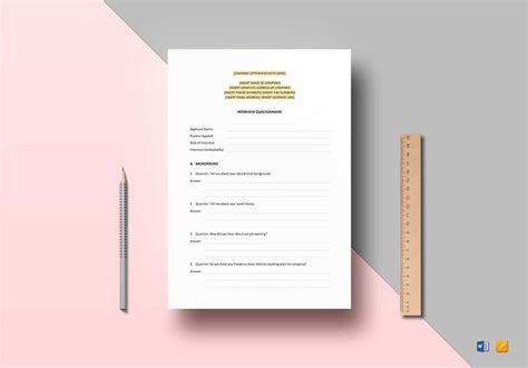 Image result for How to Design an Interview Questionnaire