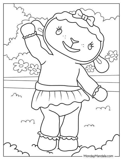 Lambie Coloring Page