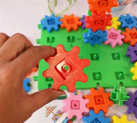 خرید بازی مجموعه سازه های چرخ دنده ای «گیربکس Gear Box» Top Toy Gear ...