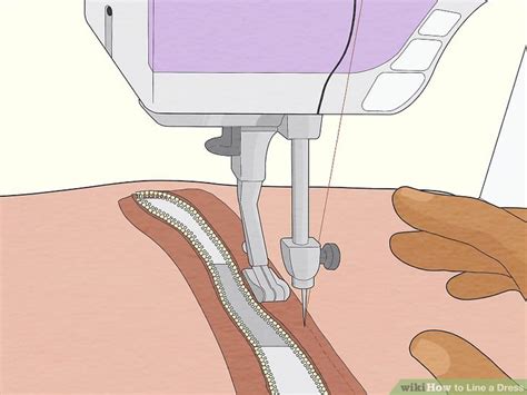 Image result for How to Line a Dress Tutorial