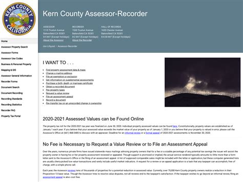 assessor.co.kern.ca.us - urlscan.io