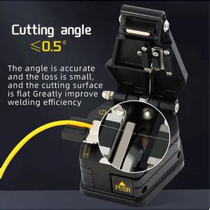 Afflatus Fiber Cleaver Cutter SKL6C High Precision Fiber Optic Cleaver ...