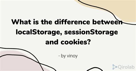 Image result for sessionStorage Cookies Local Storage