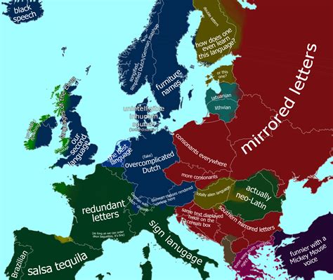 European Languages According To The Dutch - Brilliant Maps
