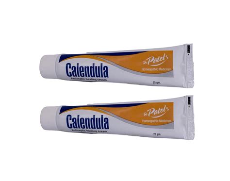 Dr Patel's Homeopathic Calendula Ointment - Antiseptic Healing Cream ...