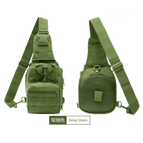 Camouflage Military Tactical Sling Bag Men Backpack Molle Shoulder ...