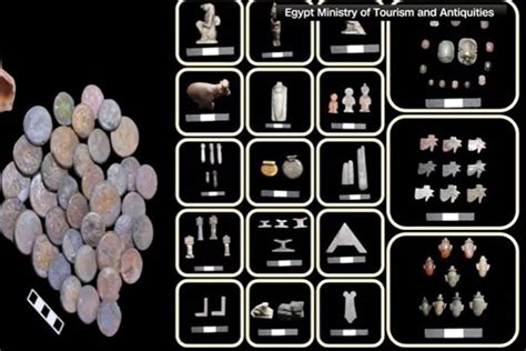 Archeologists in Egypt have discovered a treasure trove inside an ...