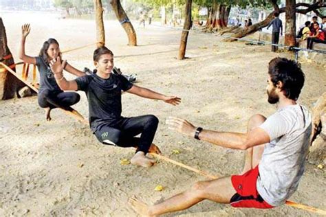 Slacklining: New trend among young Chennaiites