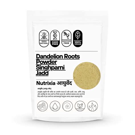 Dandelion Roots Powder- Singhparni Jadd - Taraxacum Officinale-Singpar ...