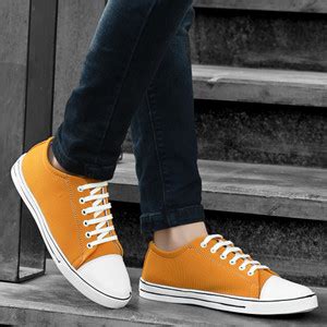 Ramblar shoes for men (yellow) Canvas Shoes For Men - Buy Ramblar shoes ...