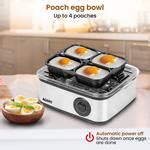 Buy Agaro Grand 500 W Egg Boiler & Poacher - 2 In 1 Boils 8 Eggs, Poach ...