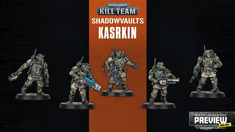 Warhammer Day Reveal: Kasrkin Kill Team : r/killteam