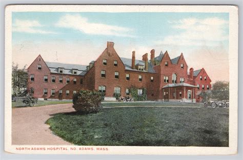 NORTH ADAMS HOSPITAL BUILDING NORTH ADAMS MASSACHUSETTS MA WHITE BORDER ...