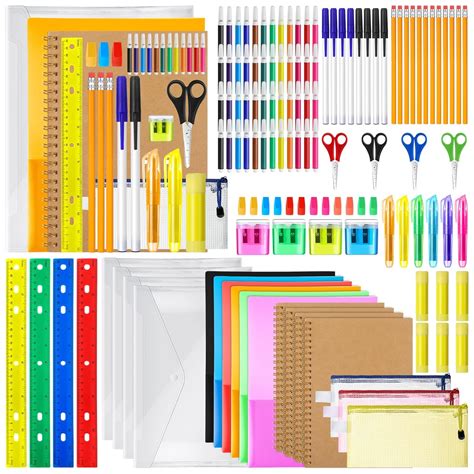 PerKoop 24 Sets School Supplies Kit Back to School India | Ubuy