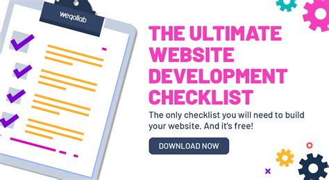 Website Development Checklist 的图像结果