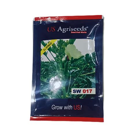 Buy US Agriseeds F1 Hybrid SW 017 Okra Bhindi Vegetable Seeds – Bigkisan