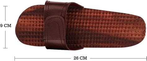 Buy NervTone Wooden Acupressure Slippers – Unisex Sliders - 10 Minute ...