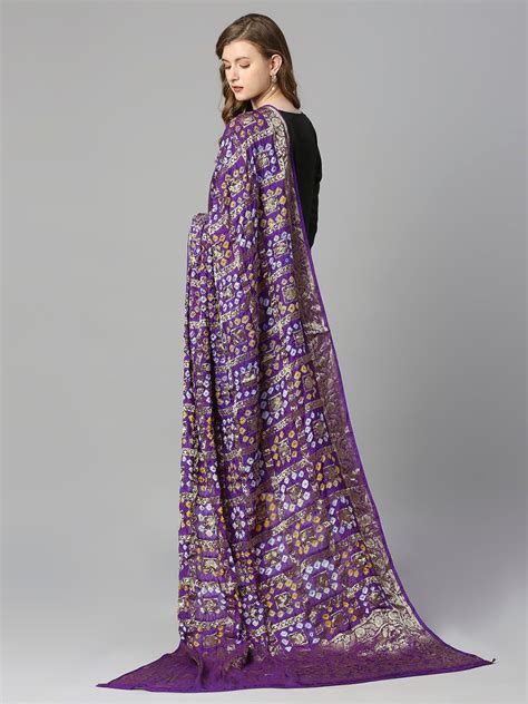 Silk Pink Gharchola Bandhini Dupatta Dupatta Bazaar