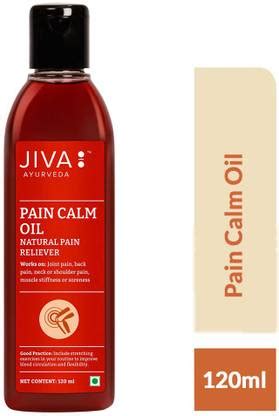 JIVA AYURVEDA Pain Calm Oil - For Relief from Joint and Muscular Pain ...