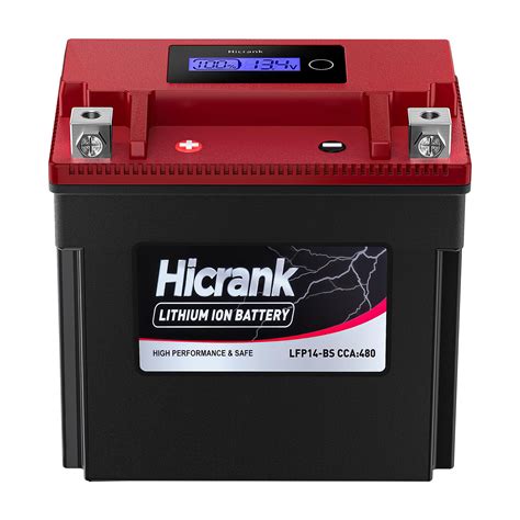 Buy YTX14-BS/YTX14H-BS/GYZ16H Lithium 12V 8Ah 480CCA LiFePO4 Motorcycle ...