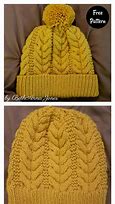 Image result for Bunny Knit Hat Pattern