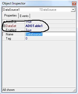 ADO Connection Delphi 的图像结果