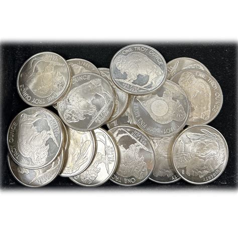 One Ounce Silver Rounds - ATS Bullion
